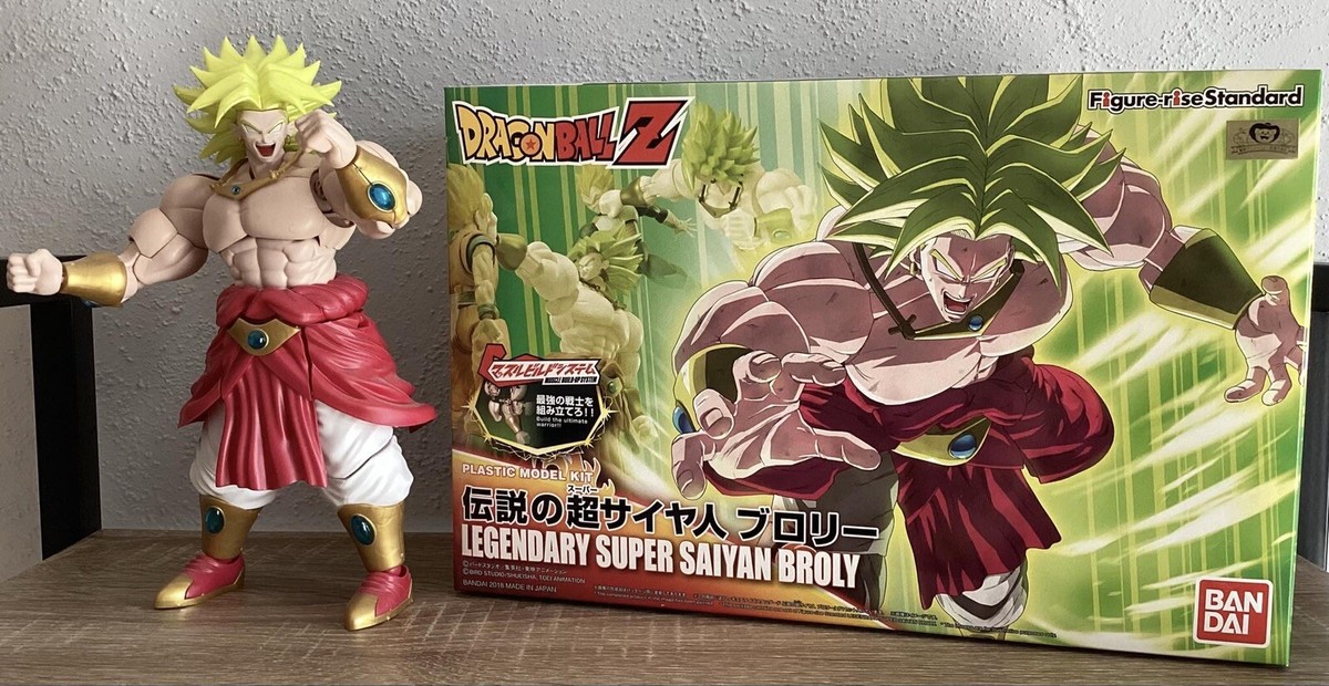 Figure-Rise Standard Dragon Ball Z Super Saiyan Broly Model Kit  (Pre-Built)