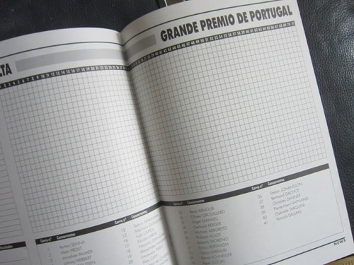 Ayrton Senna / Grand Prix Portugal Formula Racing Program & pamphlet - 1989 - Picture 7 of 12
