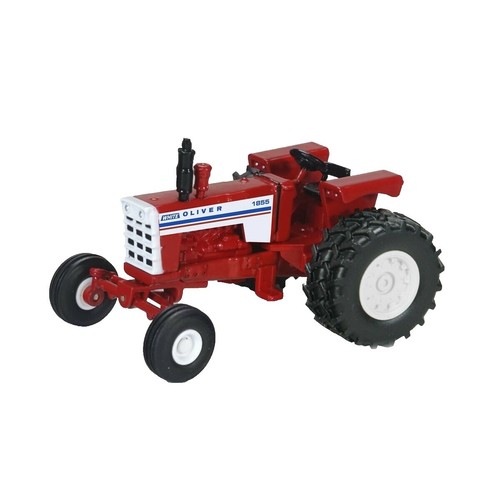 Ertl 1/64 Ford 7740 Tractor With Front Loader Diecast Blue White