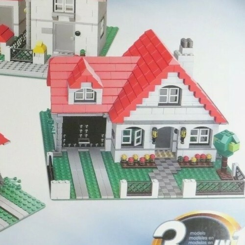LEGO 4956 Creator House 3-In-One Collectible Building city town set modular - Afbeelding 6 van 8