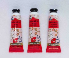 Bath  Body Works Japanese Cherry Blossom Hand Cream with Shea Butter X3