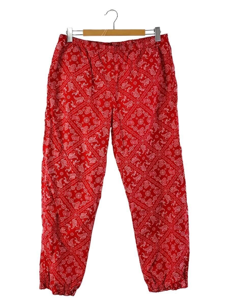 Supreme Other 18SS Bandana Track Pant Bottom M Cotton RED Used | eBay