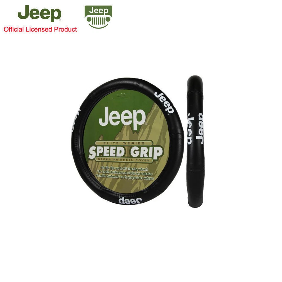 New 8pcs JEEP Elite Style Car Truck All Weather Floor Mats Steering Wheel Cover Foto 2 de 3