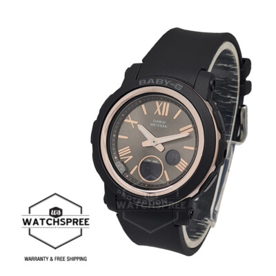 Casio Baby-G Standard Analog-Digital Black Resin Band Watch BGA290