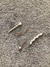Fashion Bobby Pins Gold Color Clips with Various Stylish Charms