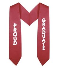 Child Graduation Stole Imprinted  Proud Graduate  Kindergarten Graduation Sto...