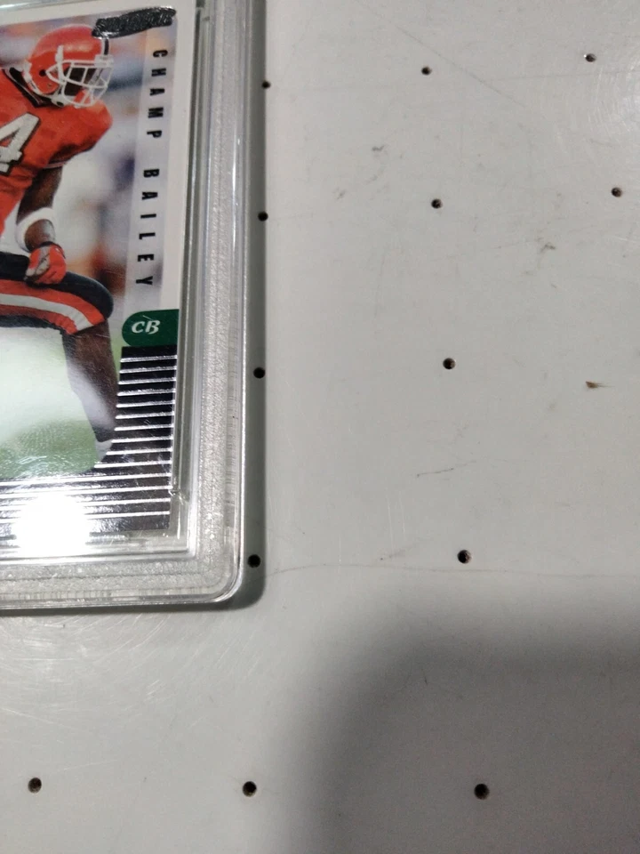 1999 CHAMP BAILEY Collectors Edge Supreme Draft Rookie RC AGS GEM ESTADO PERFEITO 10!🏈 - Imagem 3 de 4