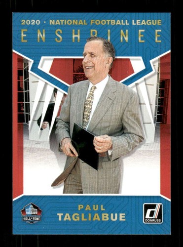 2020 Panini Hall of Fame Paul Tagliabue NM BXCP33