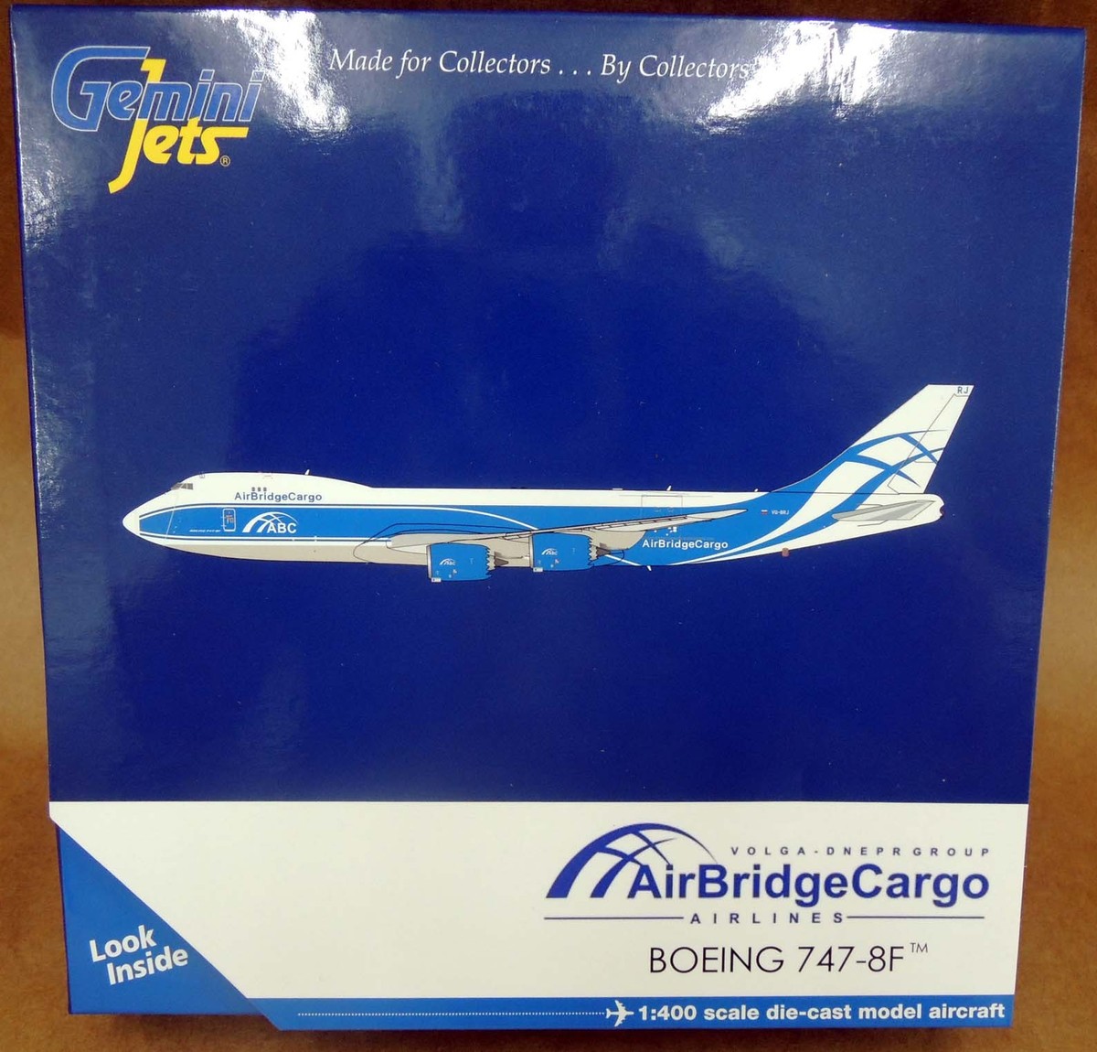 Gemini Jets 400 Air Bridge Cargo B747-8F GJABW1554 VQ-BRJ 1124 1