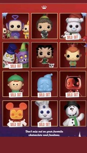 funko pop 12 days of christmas 2018