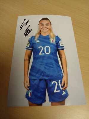 Signiertes Foto Giada Greggi Italien Frauen NEU 