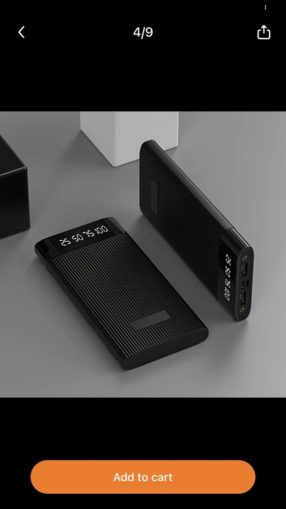 Portable 10000mAh Power Bank for Fast Charging Any Device
