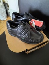 Image of Kickers Reasan  BLACK touch Fastening Strap Boys shoe, Infant UK 9 / EU 27, BNIB