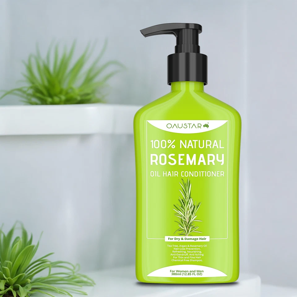 Rosemary Oil - Hair Conditioner - 100% Natural- For All Hair Types- 380ml — 第 3/4 张图片