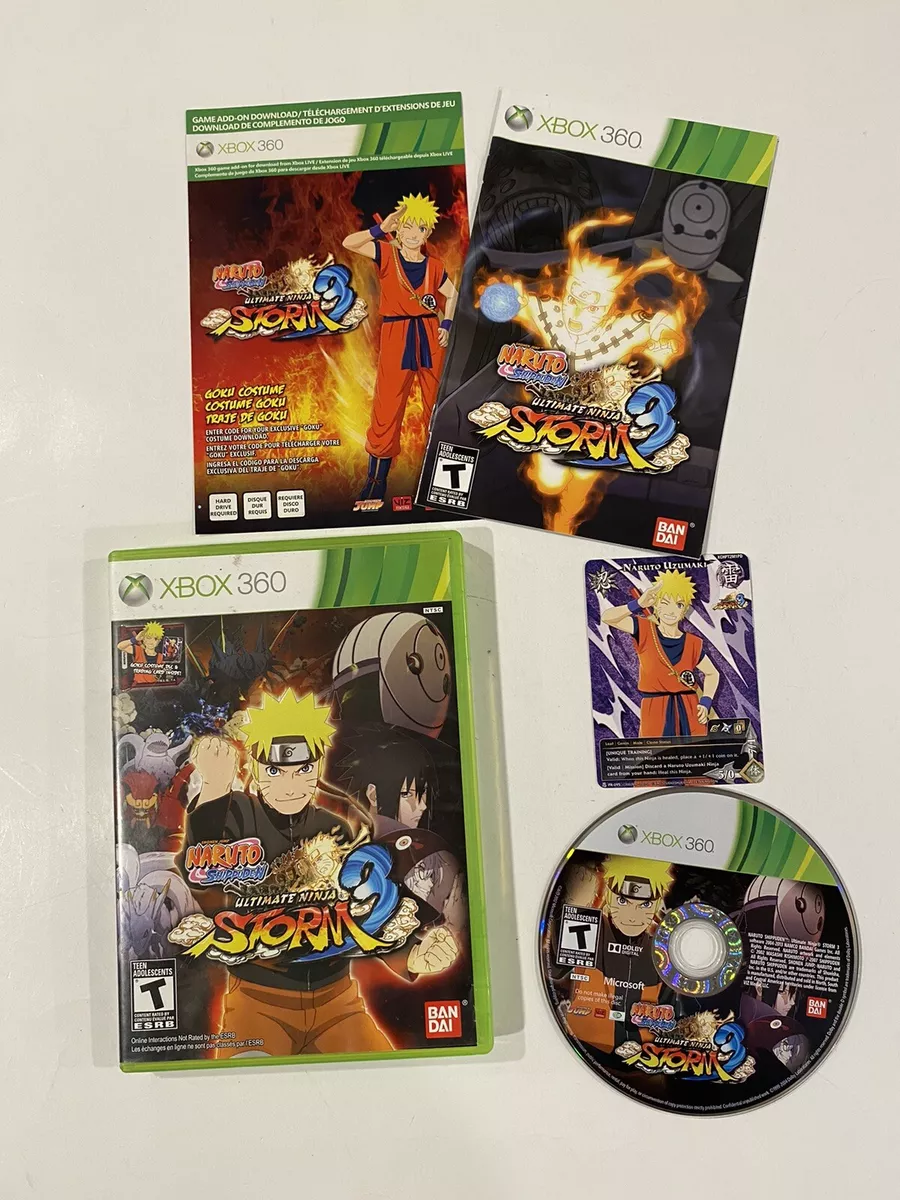 Jogo Naruto Shippuden: Ultimate Ninja Storm 2 - Xbox 360 original usado