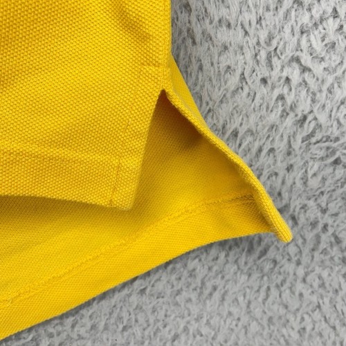 Tommy Hilfiger Polo Shirt Men 2XL Yellow Cotton Golf Rugby Short Sleeve VTG XXL - Picture 6 of 15
