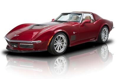 1972 Chevrolet Corvette Stingray maroon POSTER 24 X 36 INCH AWESOME!!!