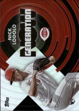2022 Topps Update Nick Lodolo #GN-65 Generation Now Cincinnati Reds 8C