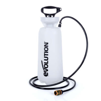 Evolution 3.5 gal. Pressurized Water Tank with Hand Pump and 9 ft 10 in. Hose fo