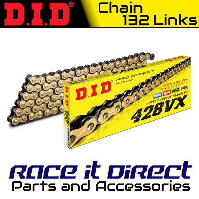 DID Kette für Suzuki RM100 1976-1977 gold VX