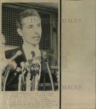 1967 Press Photo Seth Taft After Running for Mayor, Cleveland, Ohio - now59614