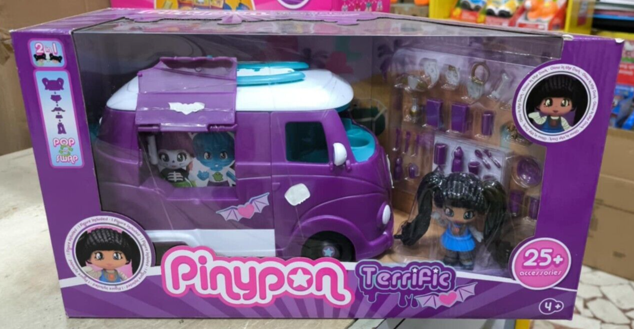 PINYPON TERRIFIC VAN PULVINO VEICOLO