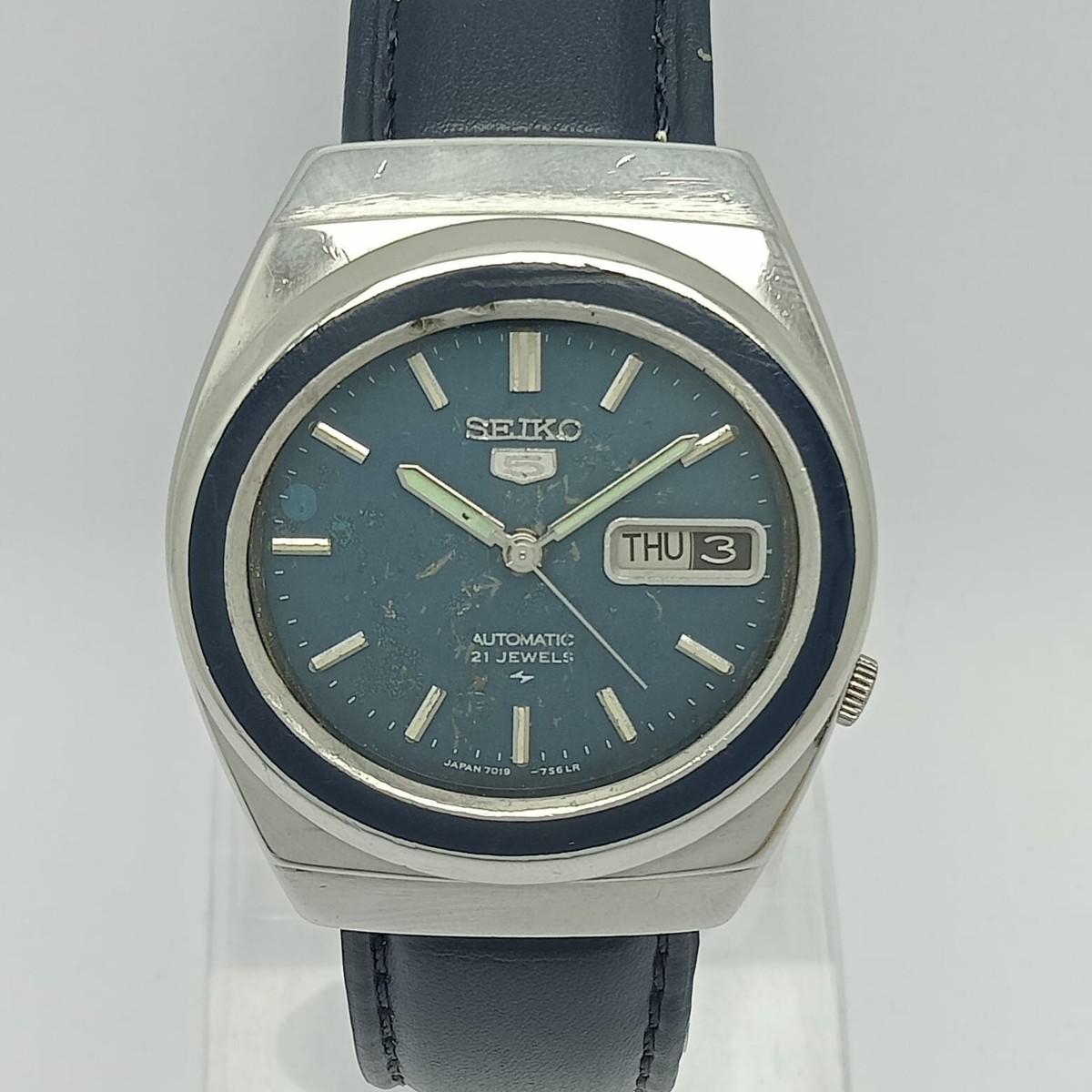 Seiko 5 Automatic 7019-7410 Day/Date Vintage Men's Watch
