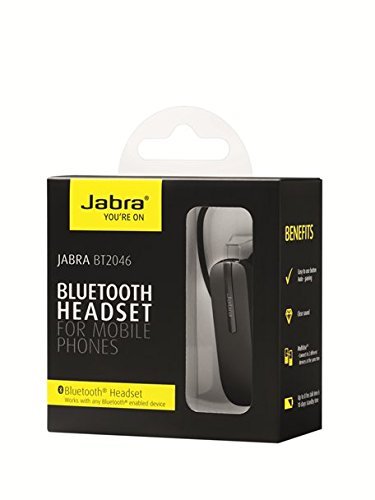Jabra BT2046 Over the Ear Bluetooth Headset- Black