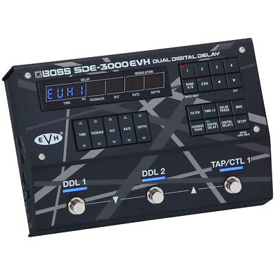 Effektgerät E-Gitarre Boss SDE-3000-EVH Eddie van Halen Dual Delay Effektgerät E