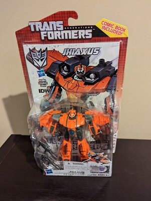 Hasbro Transformers Generations Deluxe Jhiaxus MOSC Includes Comic
