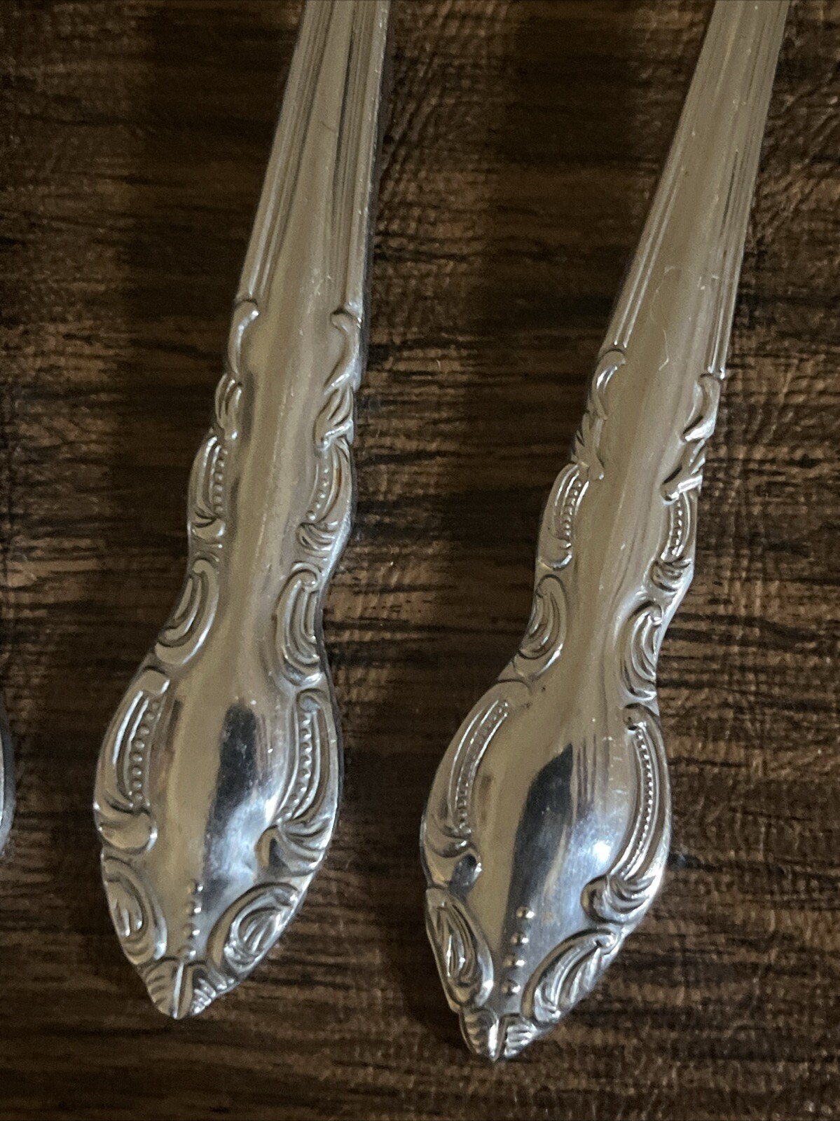 4 Piece Set Serving Fork Spoon Salad Fork Butter Knife Stainless Steel