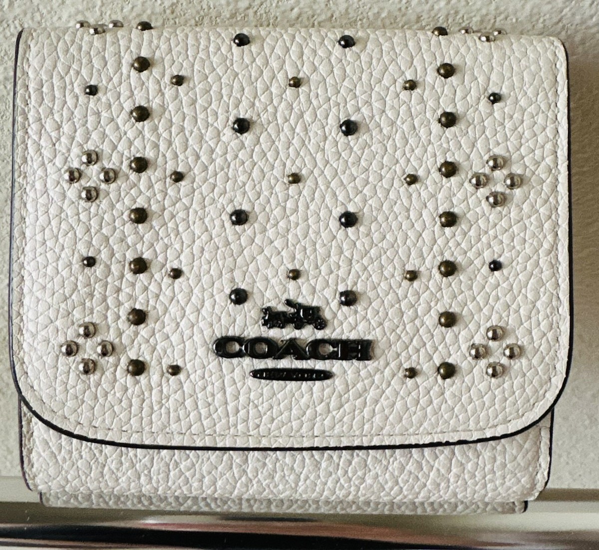 小物 COACH Bandana Rivets Wallet COACH Bandana Rivets Wallet