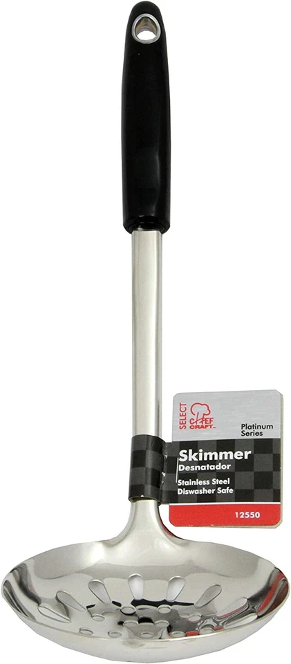 Slotted Skimmer Stainless Steel Heavy Duty 12 Inch - Image 2 of 3