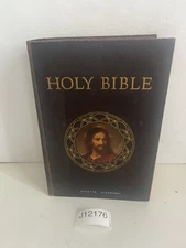 Vintage 1953 The Holy Bible Catholic Action Edition Hardcover Goodwill