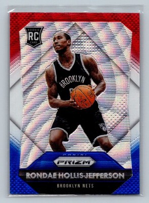 2015-16 Panini Prizm Rondae Hollis-Jefferson Red, White & Blue Prizm Rookie Nets