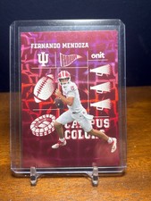 2025 Onit Campus Colors Insert Fernando Mendoza #CC-5 Indiana Hoosiers HOLO
