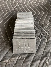 NEW - QTY 25 Total - 3M 5518 Wetordry™ Rubber Squeegee 05518