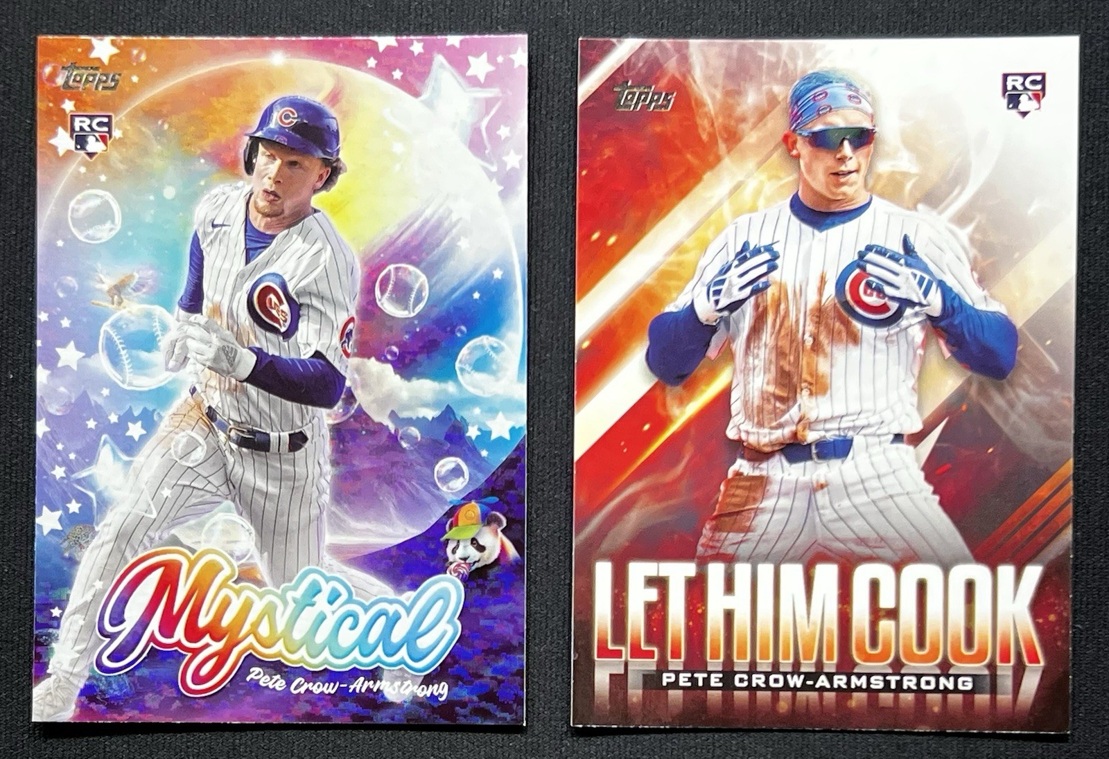 2024 Topps Update Pete Crow-Armstrong Mystical RC Rookie #MYS-15 & Let Him Cook