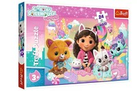 5900511143812 Puzzle 24 Maxi Koci śWiat Gabby Universal 14381 Trefl