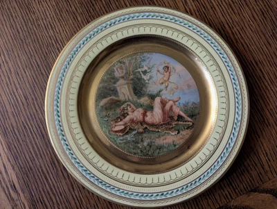 Royal Vienna Plate In Antique Ceramic & Porcelain Plates