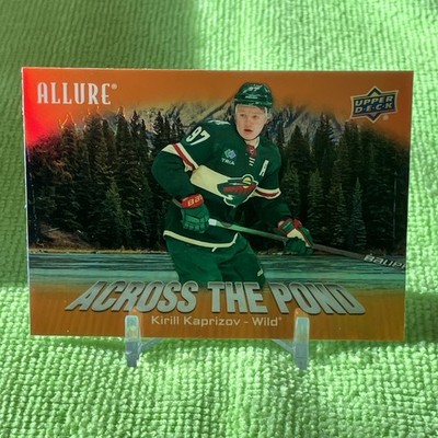 Kirill Kaprizov 2024-25 Allure Hockey #ATP-4 ORANGE Across The Pond - Wild