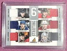 2011 Rookie Anthology Pinnacle Starting 6 Materials Adam Larsson Allen York