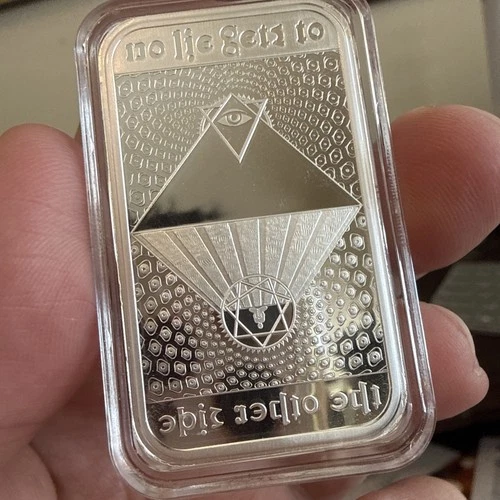 2019 Silver Shield 1oz Proof No Lie  BU Proof Capsuled!