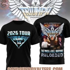 💯2026 Tour Triumph 50th Anniversary T-Shirt Full Size S_5XL Fastship