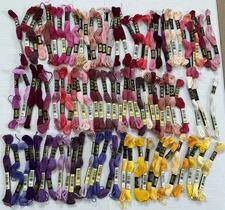 DMC Embroidery Floss Lot Of 90