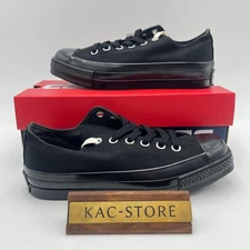 CONVERSE ALL STAR SQUARETOE OX 31316072 Black Monochrome Sneakers shoes mot12