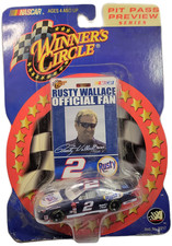 Winner's Circle Pit Pass Preview Series Rusty Wallace 2 Ford Taurus 1/64