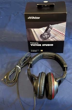 JVC Victor Kenwood HA-MX100V Studio Monitor Headphones + New earpads US Seller !