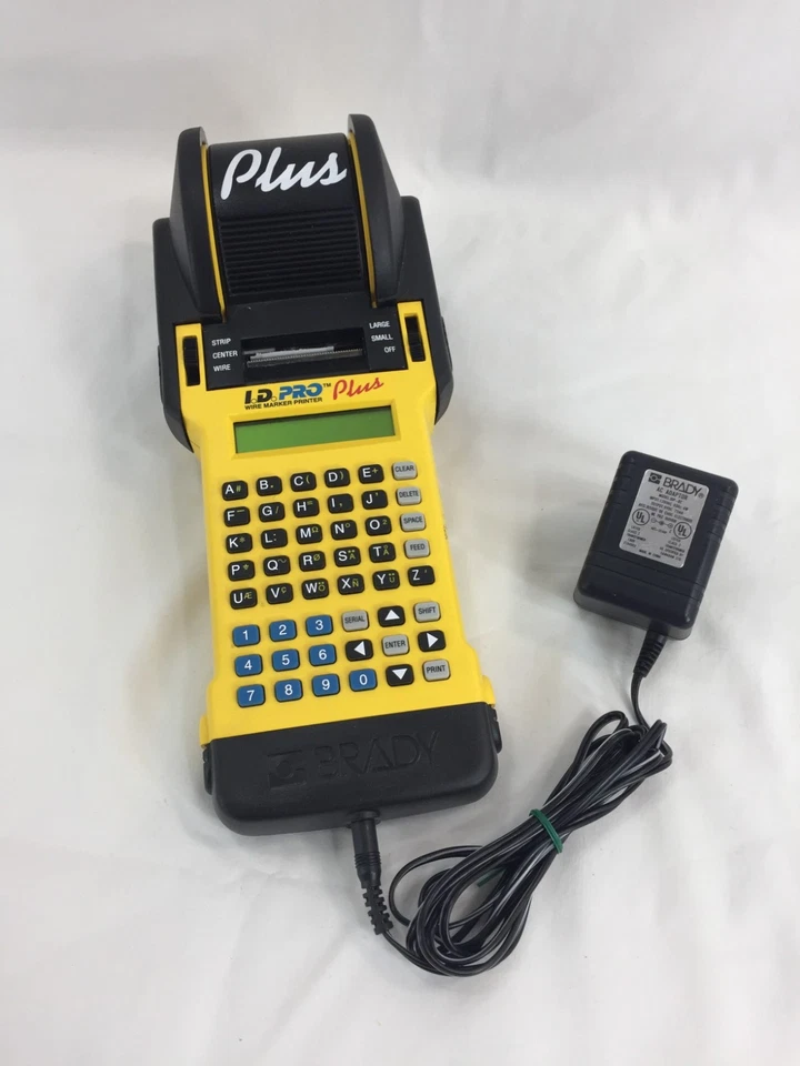 Brady I.D. Pro Plus Wire Marker Printer AC Power Supply For Parts or Repair - Image 2 of 4