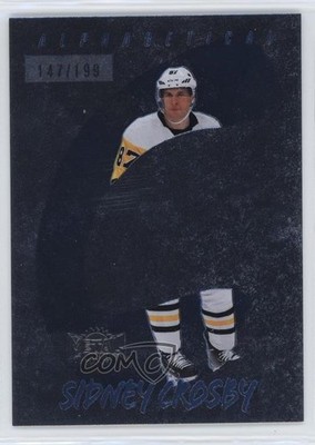 2024-25 Skybox Metal Universe Alphabetical Spectrum /199 Sidney Crosby #A-3 1pa2